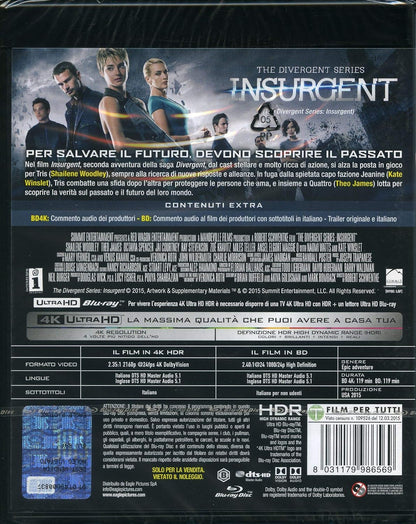 Insurgent 4K Ultra-HD (4K Ultra-HD+Blu-Ray