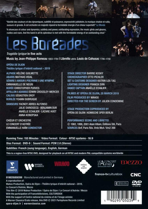 Rameau: Les Boreades