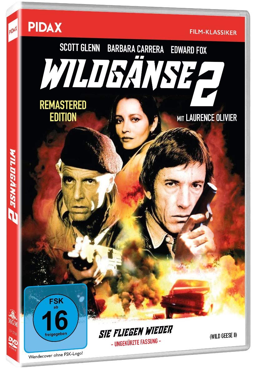 Wildgänse 2 - Sie fliegen wieder - Remastered Edition (Wild Geese 2) / Fortsetzung des erfolgreichen Klassikers DIE WILDGÄNSE KOMMEN mit Starbesetzung (Pidax Film-Klassiker