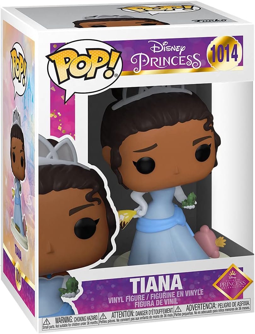 Funko POP! Disney: Ultimate Princess Tiana - Tiana - Disney Princesses - Collectable Vinyl Figure - Gift Idea - Official Merchandise - Toys for Kids & Adults - Movies Fans
