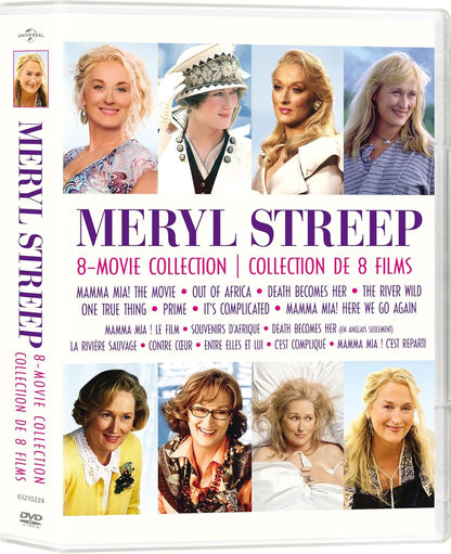Meryl Streep 8-Movie Collection: Mamma Mia! / Out Of Africa / Death Becomes Her / The River Wild / One True Thing / Prime / It's Complicated / Mamma Mia! Here We Go Again