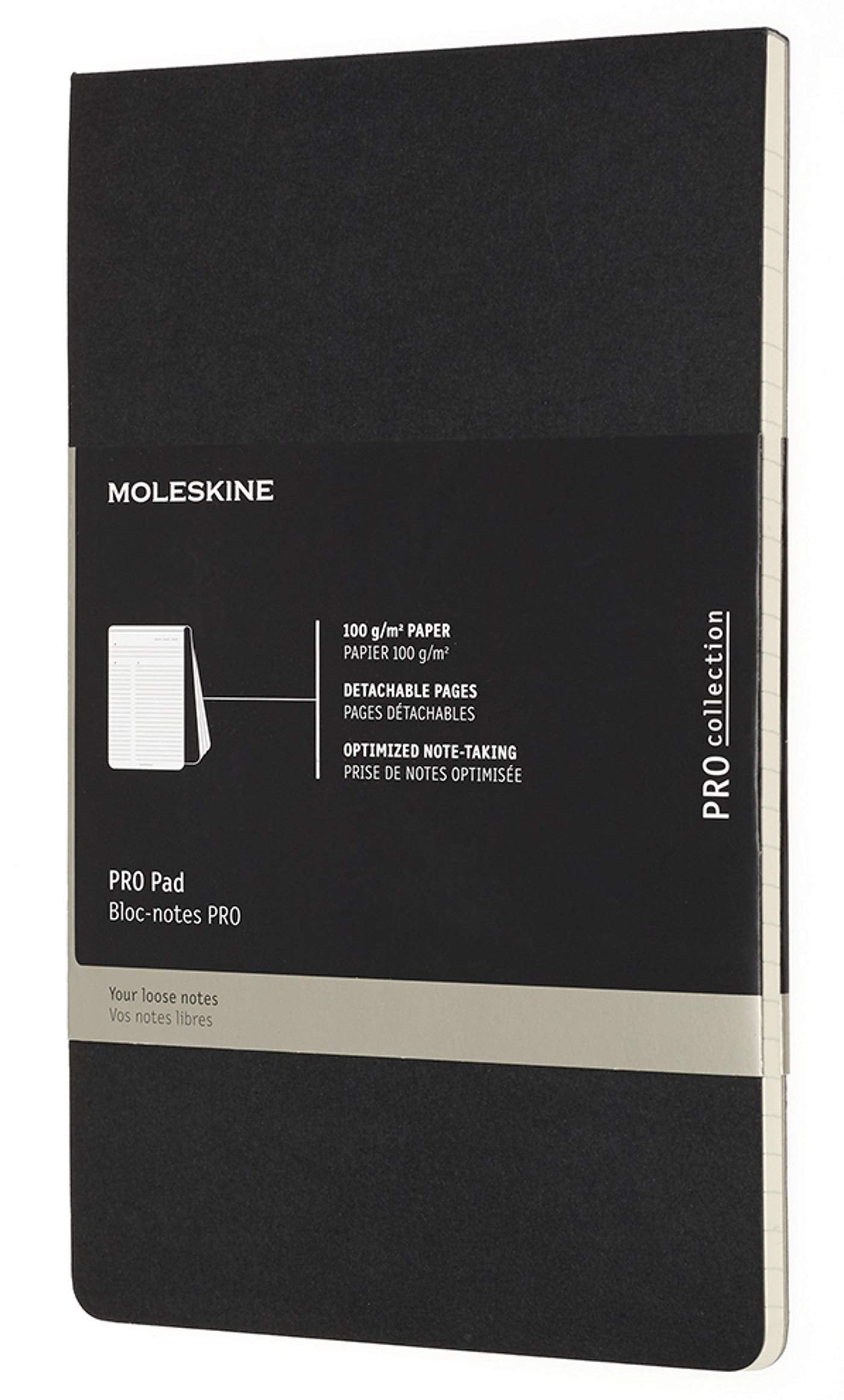 Moleskine PROPAD3BK Large Pro Pad,Black