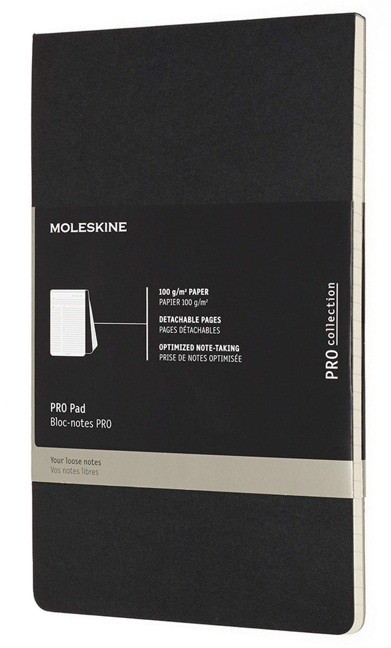 Moleskine PROPAD3BK Large Pro Pad,Black