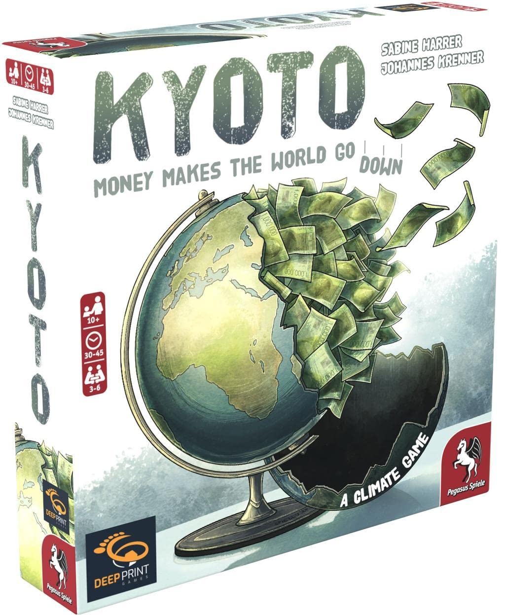 Pegasus Spiele 57801E - Kyoto (edizione inglese) (Deep Print Games