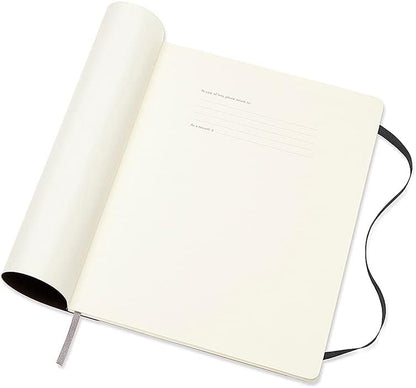 Moleskine - 18-Month Monthly Planner/Diary, Monthly Planner 2021/2022, Monthly Planner with Hard Cover and Elastic Closure, Size X-Large 19 x 25 cm, Colour Black, 128 Pages Soft Cover XL