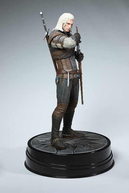 WITCHER AUG200446 Dark Horse 3: Wild Hunt-Heart of Stone Geralt Deluxe Statue Figure, Multi