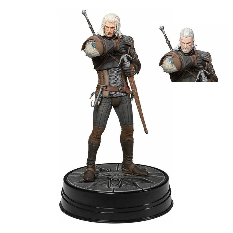 WITCHER AUG200446 Dark Horse 3: Wild Hunt-Heart of Stone Geralt Deluxe Statue Figure, Multi