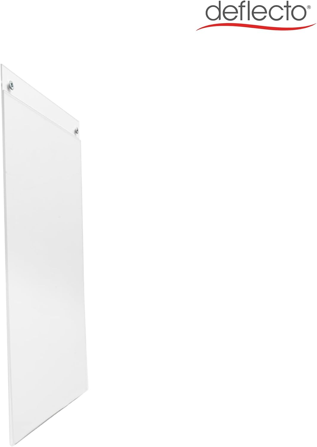 Deflecto A5 Portrait Wall Sign Holder - A5 Sign Holder - A5 Document Holder Wall Mounted - Poster Holder - Advertising Board Wall Display - Wall Mounted Letter Board Sign - Wall Message Board