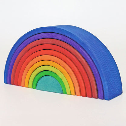 Grimm's Spiel und Holz Design Grimms Rainbow Number Country, 10 Pieces