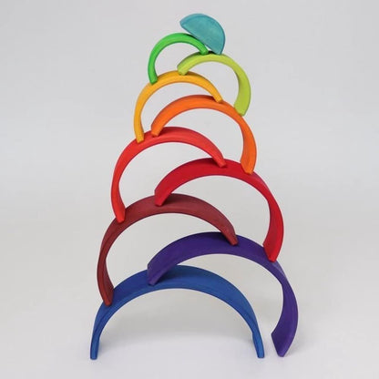 Grimm's Spiel und Holz Design Grimms Rainbow Number Country, 10 Pieces