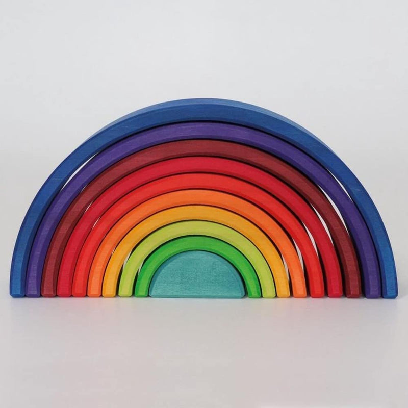 Grimm's Spiel und Holz Design Grimms Rainbow Number Country, 10 Pieces
