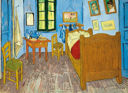 Clementoni Collection 39616, Van Gogh Bedroom in Arles Museums Puzzle for Children and Adults - 1000 Pieces , Ages 10 Years Plus,Multi Coloured,28.1 x 37 x 5.5