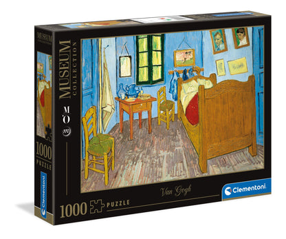 Clementoni Collection 39616, Van Gogh Bedroom in Arles Museums Puzzle for Children and Adults - 1000 Pieces , Ages 10 Years Plus,Multi Coloured,28.1 x 37 x 5.5