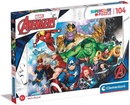Clementoni Avengers Marvel, Multicolor (25718