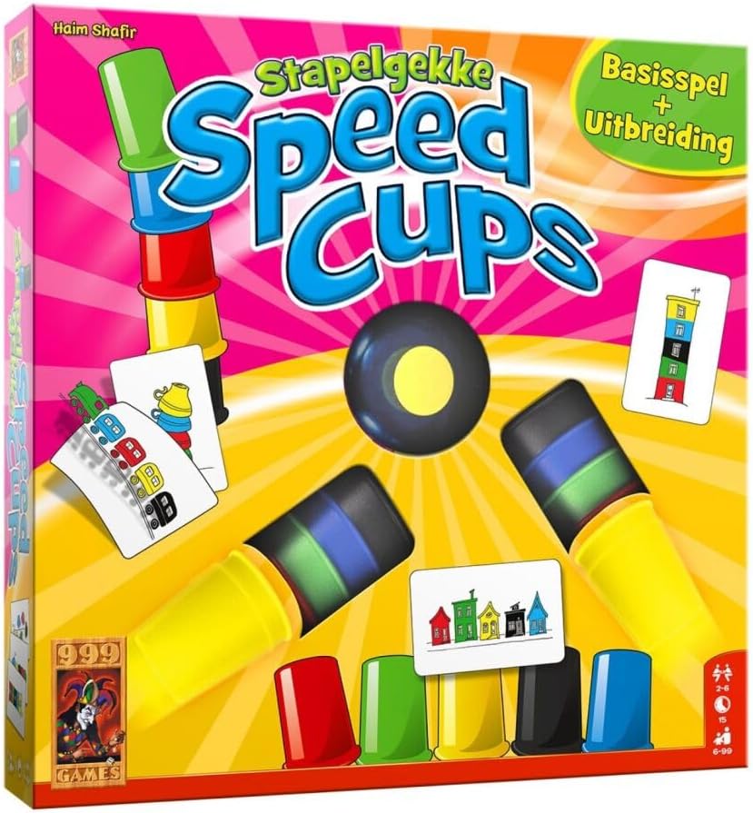 Stapelgekke Speed Cups 6 Spelers