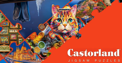 Castorland C-102914-2 Puzzel, kleurrijk