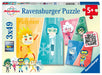 Ravensburger MeteoHeroes Jigsaw Puzzle 3 x 49 Pieces for Children
