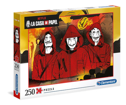 Clementoni 29104, La Casa di Carta/Money Heist Adults Puzzle-250 Pieces