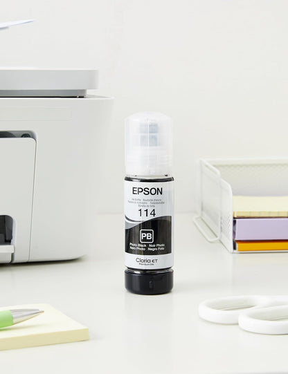 EPSON - 114 EcoTank Photo Black Ink Bottle, 70ml