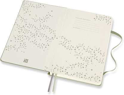 Moleskine - Wellness Journal, Theme Notebook - Hardcover Notebook to Track Your Health and Fitness Goals - Large Size 13 x 21 cm - 400 Pages