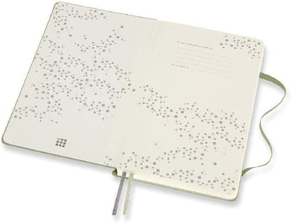 Moleskine - Wellness Journal, Theme Notebook - Hardcover Notebook to Track Your Health and Fitness Goals - Large Size 13 x 21 cm - 400 Pages