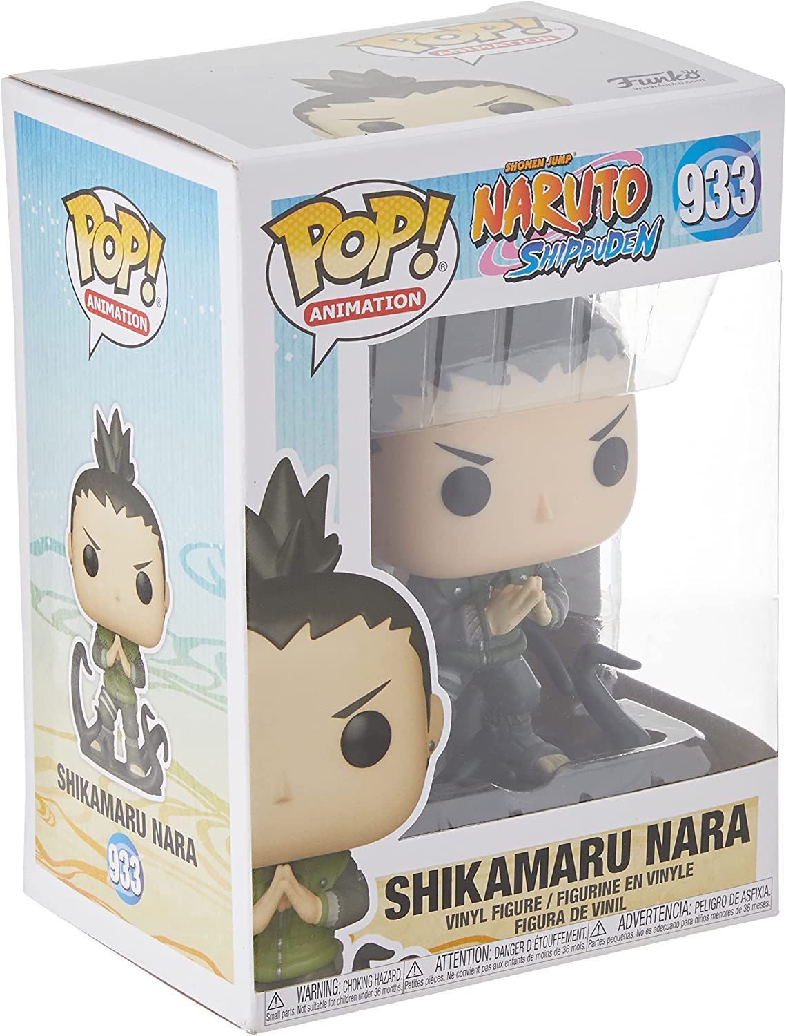 Funko POP! Animation: Naruto-Shikamaru Nara - Collectable Vinyl Figure - Gift Idea - Official Merchandise - Toys for Kids & Adults - Anime Fans - Model Figure for Collectors and Display