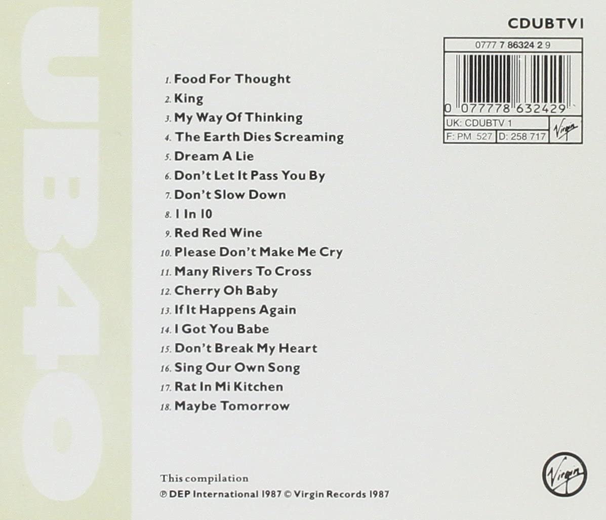 Best of UB40 - Volume 1