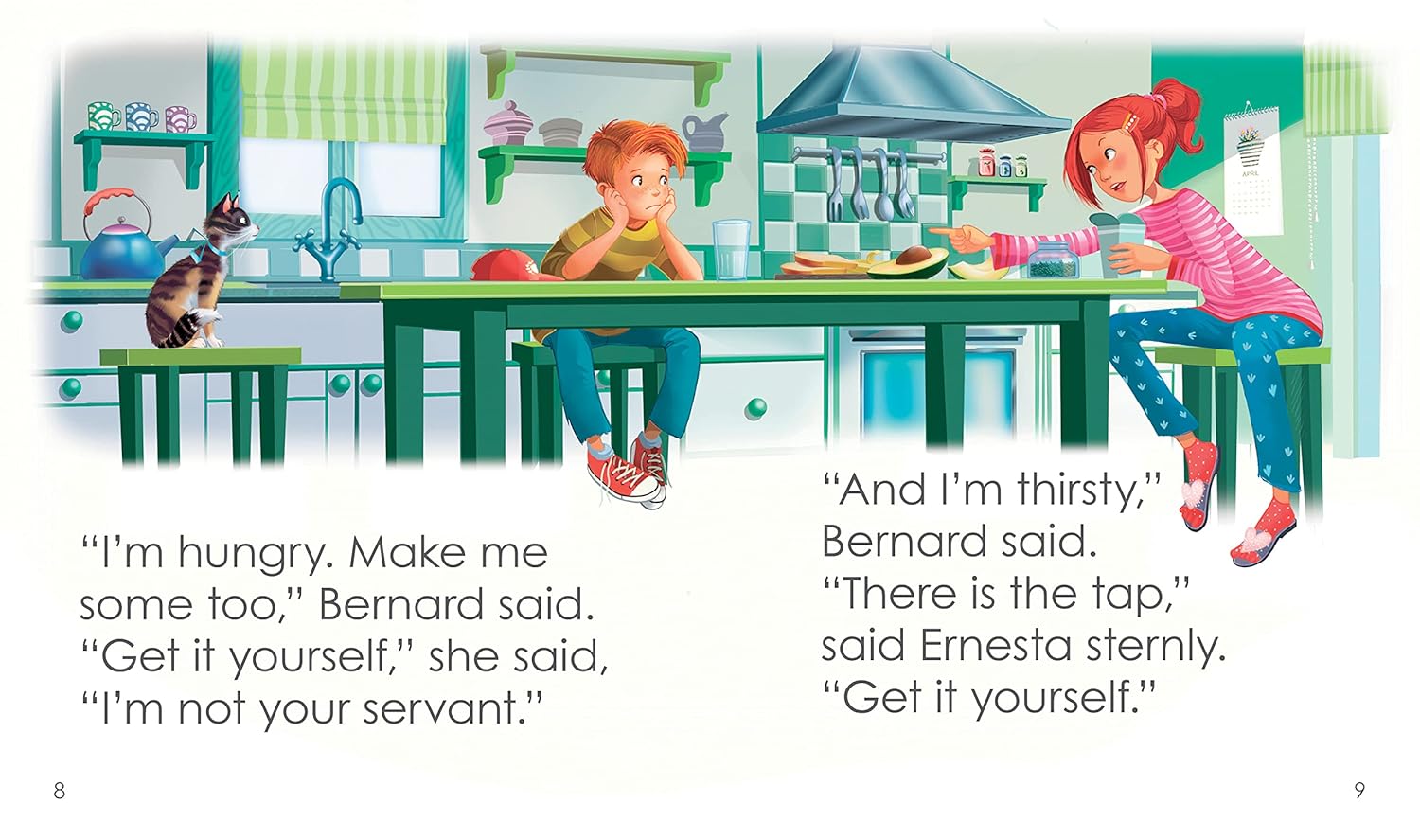 Bernard and Ernesta (Red Squirrel Phonics Level 6