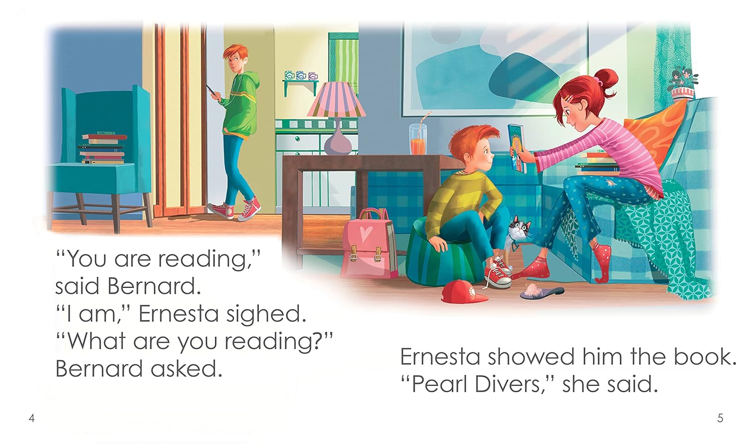 Bernard and Ernesta (Red Squirrel Phonics Level 6