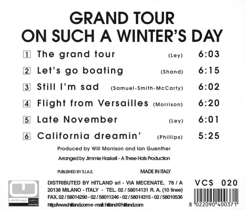 On Such A Winter's Day