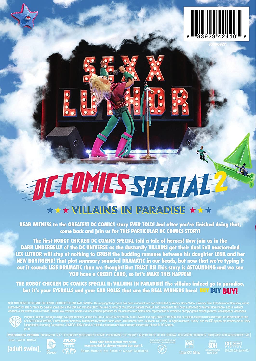 Robot Chicken: DC Comics Special 2 - Villains in Paradise