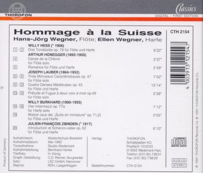 Hommage a la Suisse
