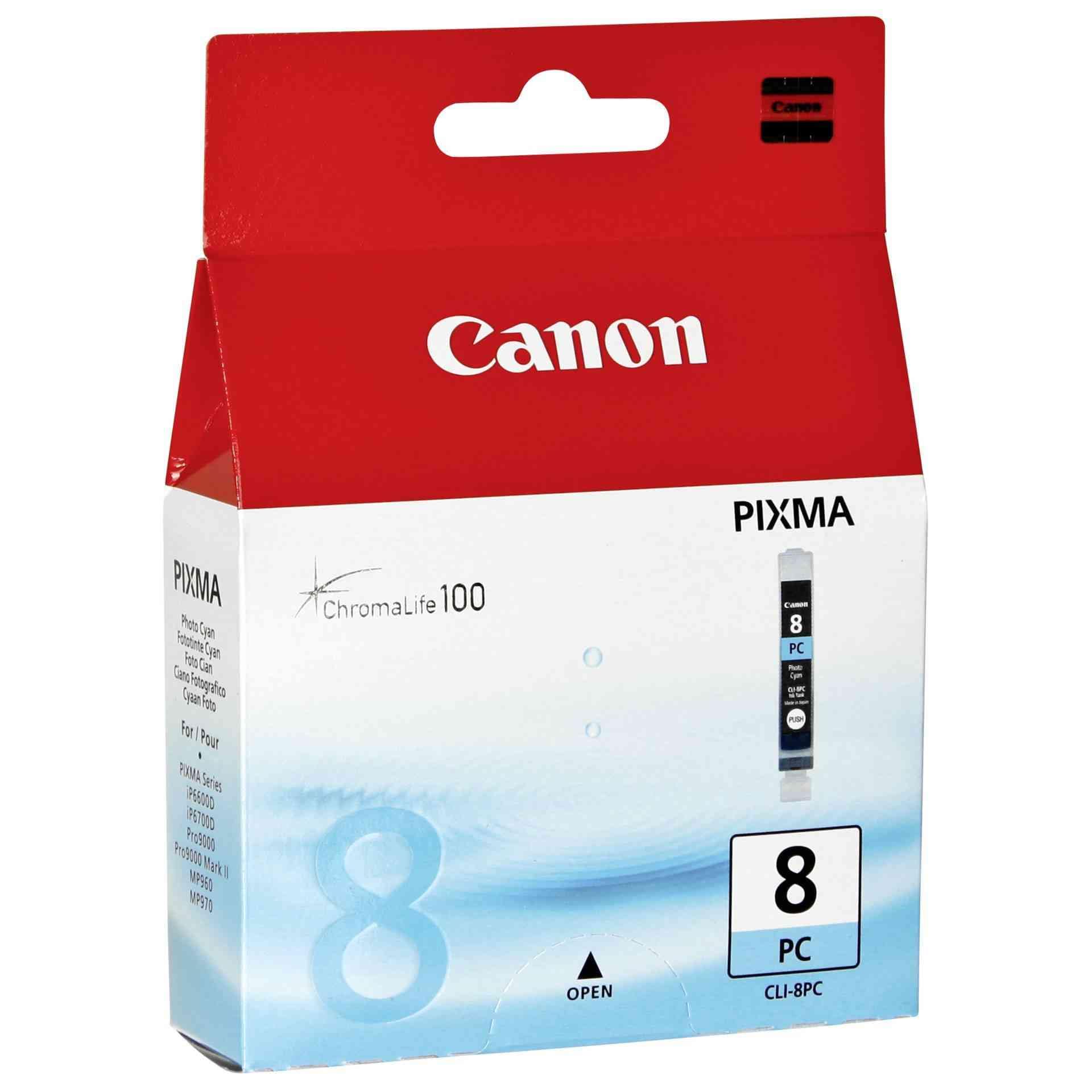 Canon – Original Photo Ink Cartridge Cyan (0624B001/CLI-8PC