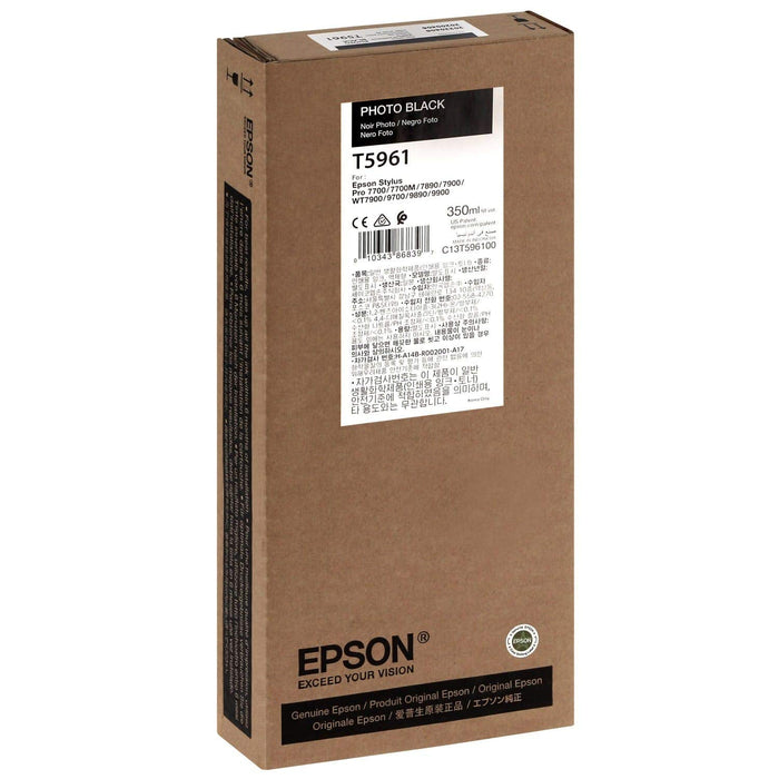 Epson C13T596100 - Cartucho de tinta, negro, Ya disponible en Amazon Dash Replenishment
