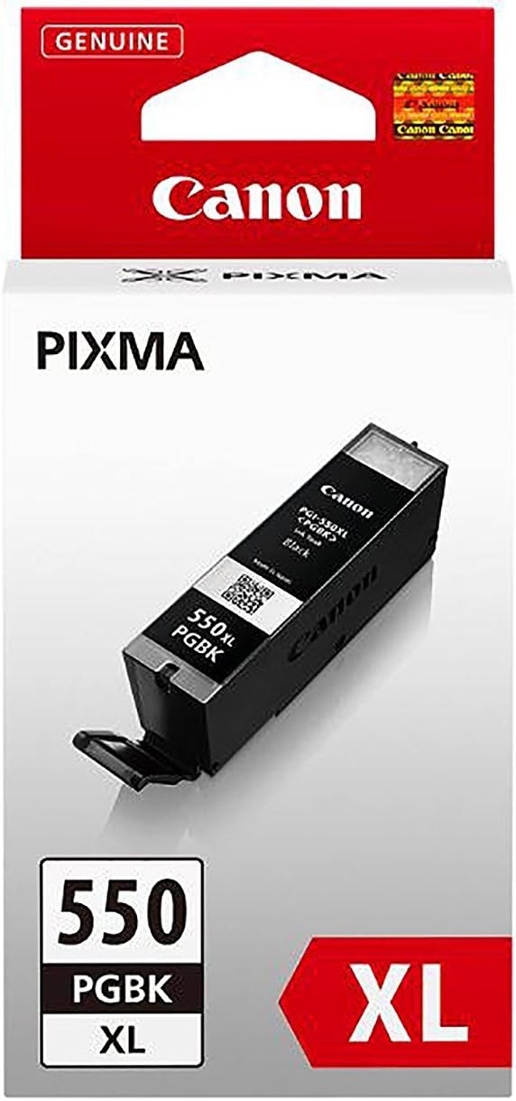 Canon PGI-550PGBK XL Pigment Black Inkjet Cartridge High Yield 6431B001