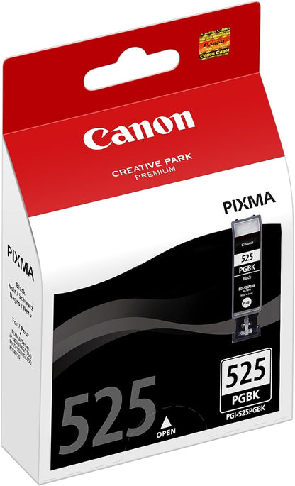 Canon PGI525 Black Ink Cartridge for Pixma iP4850, MG5150, MG5250, MG6150, MG8150 Printers