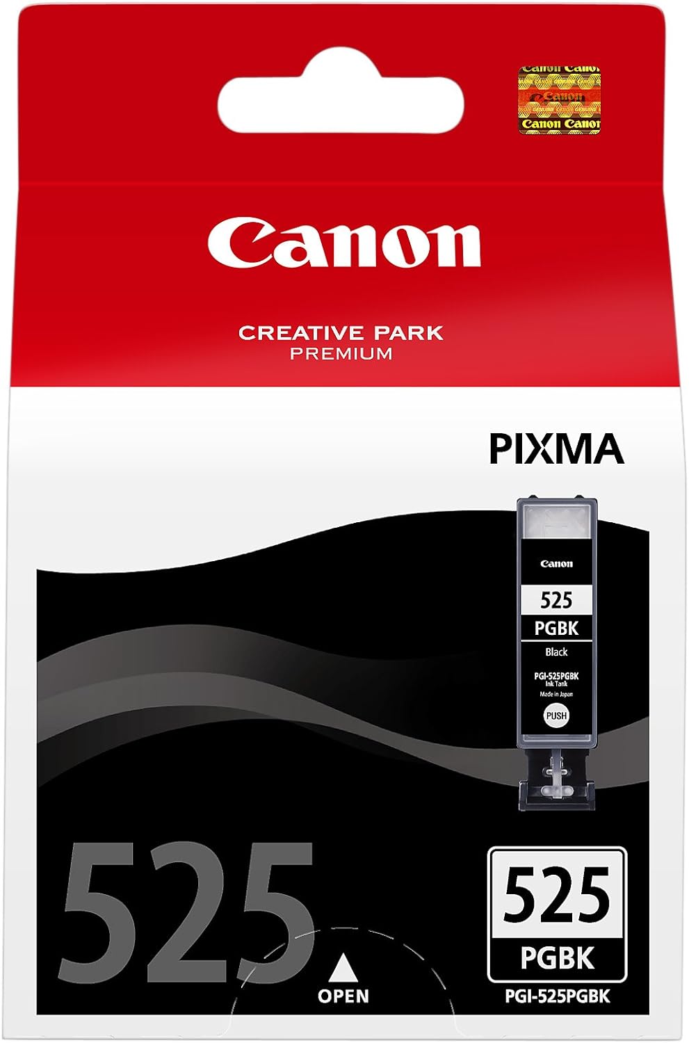 Canon PGI525 Black Ink Cartridge for Pixma iP4850, MG5150, MG5250, MG6150, MG8150 Printers