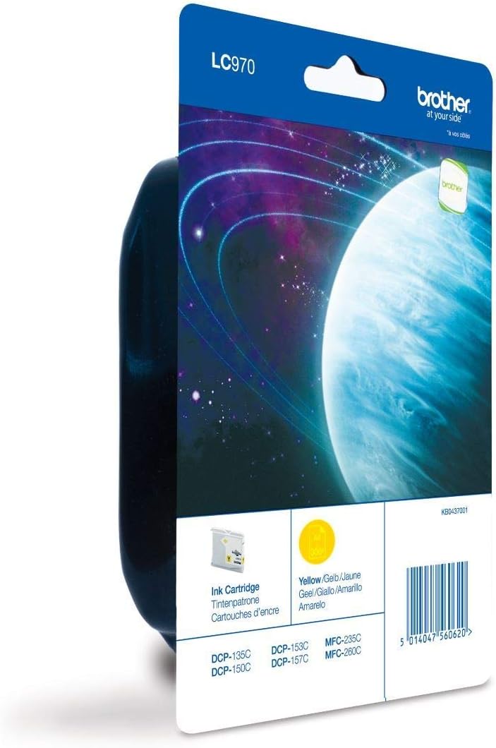 Brother Lc970Y Ink Cartridge Yellow