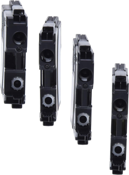 Brother LC-1100BK/LC-1100C/LC-1100M/LC-1100Y Inkjet Cartridges, Black/Cyan/Magenta/Yellow, Multi-Pack, Standard Yield, Includes 4 x Inkjet Cartridges, Brother Genuine Supplies