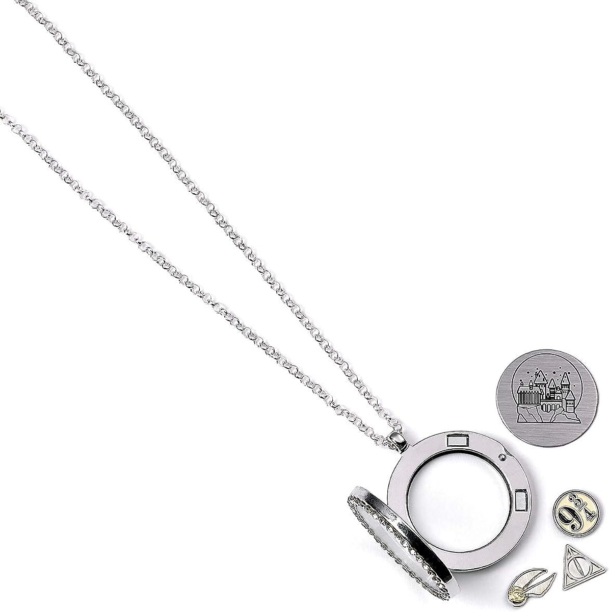 Harry Potter Official Floating Charm Locket Necklace By The Carat Shop
