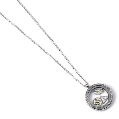 Harry Potter Official Floating Charm Locket Necklace By The Carat Shop