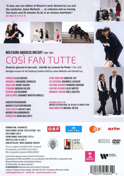Mozart: Cosi fan tutte