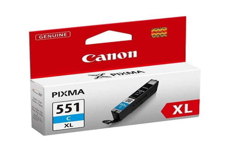 Canon Originaltinte CLI-551XL C, Größe XL, Cyan, Recyclebare Verpackung