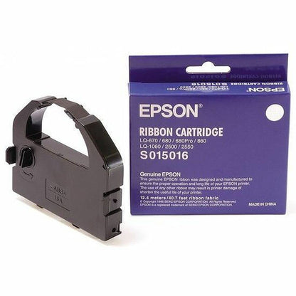 Epson - Printer fabric ribbon - 1 x black - 2 million characters