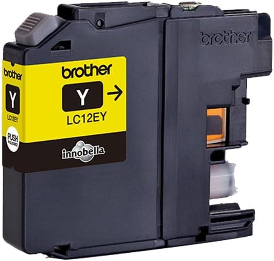 Brother LC125XLY Cartuccia InkJet Originale, Alta Capacità, fino a 1200 Pagine, per Stampanti MFCJ4410DW / MFCJ4510DW / MFCJ4610DW / MFCJ4710DW / MFCJ6520DW / MFCJ6920DW, Colore