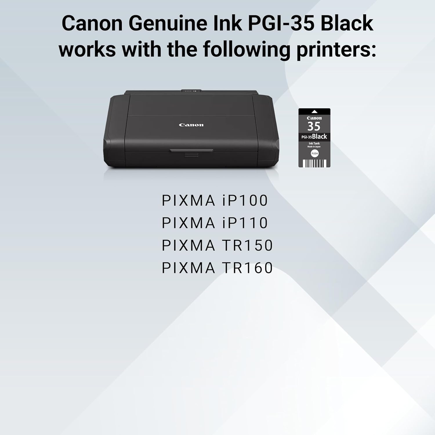 Pgi-35 Blk Black Ink Cartridge