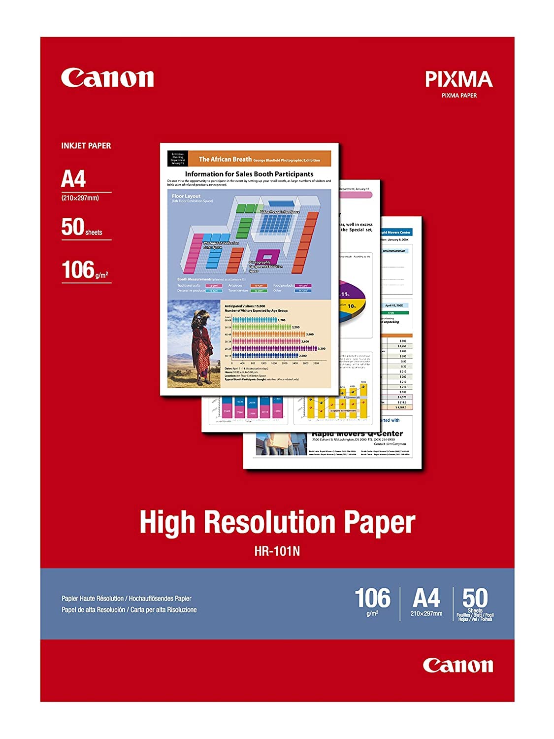 Canon High Resolution Paper 50Sheet