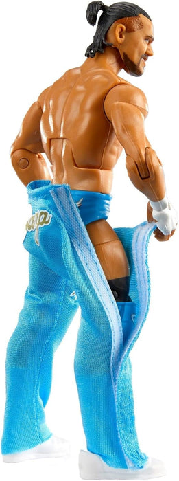 WWE Élite Figura Angel Garza, muñeco articulado de juguete con accesorios (Mattel GVB57