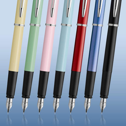 Waterman Allure Fountain Pen | Macaron Pink Pastel Lacquer | Fine Nib | Blue Ink | With Gift Box