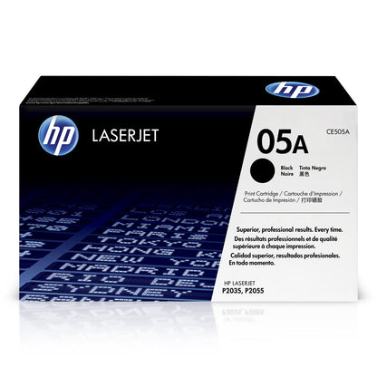 HP 05A - CE505A - 1 x Black - Toner cartridge - For LaserJet P2033, P2035, P2036, P2037, P2054, P2055, P2056, P2057